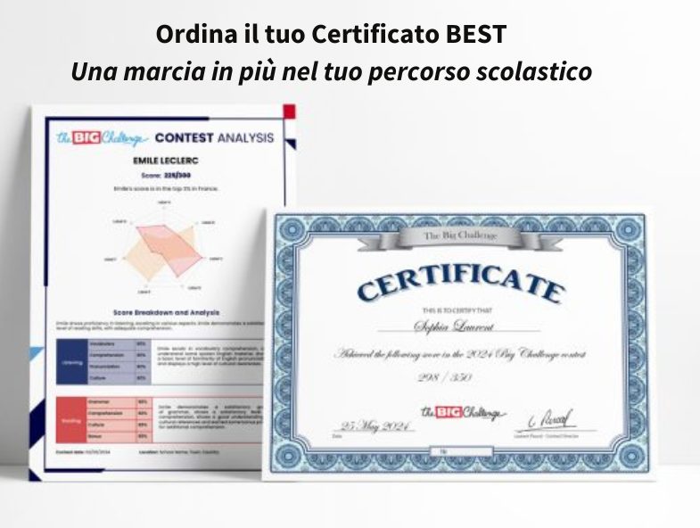BEST Certificate