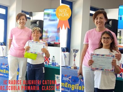 Scuola Primaria classe V A , IC Radice-Alghieri Catona RC, young students
