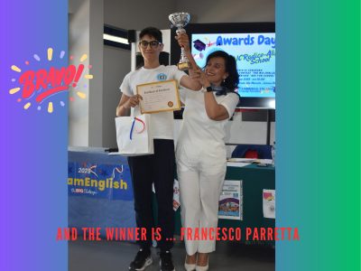 IC Radice-Alighieri Catona RC,  classe 3 D ,  ranked first regional  and  second national winner
