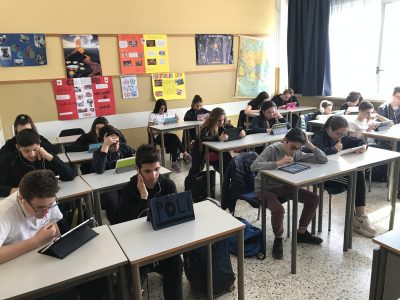 Scuola Fratelli Maristi, Cesano Maderno (MB)
3A: everyone is concentrated and enjoying the Challenge!