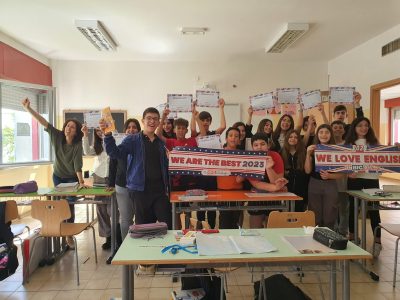 La mia fantastica 2B dell'Istituto Comprensivo n.4 di Quartu Sant'Elena (Ca)
Prof.ssa Benedetta Saputo