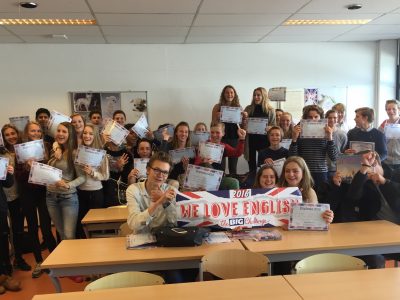 RSG Broklede College Breukelen
Leerlingen zijn trots en enthousiast over hun deelname!