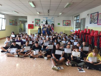 Prizes, prizes, prizes! At Aldo Manuzio school , Mestre