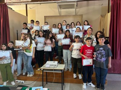 I.C. "Marconi - Carella" PAM Losito" Canosa di Puglia (BT)

According to the students it was exciting to participate in this competition. Everyone got involved and had fun!