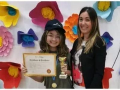 Angela Ferrara 1F scuola rita levi Montalcino Afragola (Na)
Siamo orgogliosi di postare la foto della premiazione per il 1 posto classifica  regionale per la Campania 05/06/2025