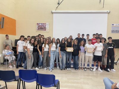 I.I.S.S. Enrico MEDI di Galatone(LE) 
Premiazione classi seconde nell’ambito dell’accoglienza delle classi prime