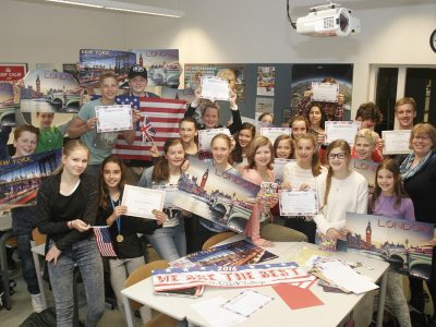 A. Roland Holst College, Hilversum Class b1b, well done!