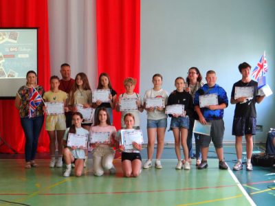 THE BIG CHALLENGE 2024 Zespół Szkół w Zręcinie