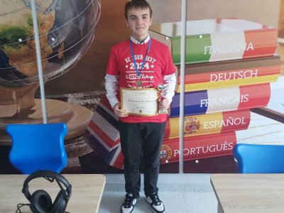 Laureat konkursu 2024 w SP nr 1 w Pruchniku