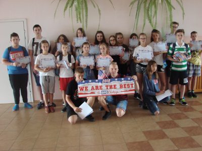 Wręczenie nagród w Szkole Podstawowej Nr 2 w Gorzycach. Serdecznie gratulujemy wszystkim uczestnikom konkursu!