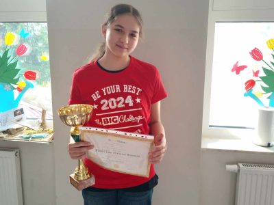 Laureatka konkursu w klasyfikacji ogólnopolskiej, Szkoła Podstawowa im. Marii Konopnickiej w Olchowej