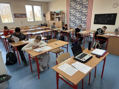 Konkurs The Big Challenge w Szkole Podstawowej w Grzywnie im. Franciszka Żwirki i Stanisława Wigury