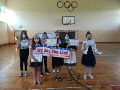 Level 1, uczniowie Szkoły Podstawowej w Strzeszynie)