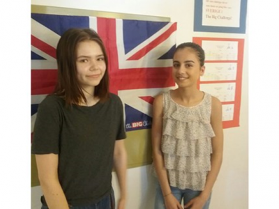 Täby Friskola, Täby, Sweden won the contest in level 3 and 5!

We proudly present our two winners, top student in level 3 - Lana Bawil and
in level 5 - Stina Fredriksson.
This is the 4th year we participate and our students have been successful each year.
We will soon have a prize ceremony for all our students.